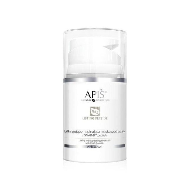APIS LIFTING PEPTIDE stangrinanti paakių kaukė su SNAP-8™ peptidu 50ml – neinvazinė botulino alternatyva brandžiai odai