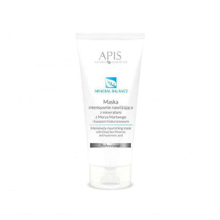 APIS MINERAL BALANCE intensyviai drėkinanti kaukė su Negyvosios jūros mineralais ir hialurono rūgštimi 200 ml sausai odai
