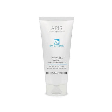 APIS OXY TERAPIS šveitiklis su mikrodermabrazijos efektu 200ml – kreminis veido šveitiklis su vulkaninių uolienų dalelėmis