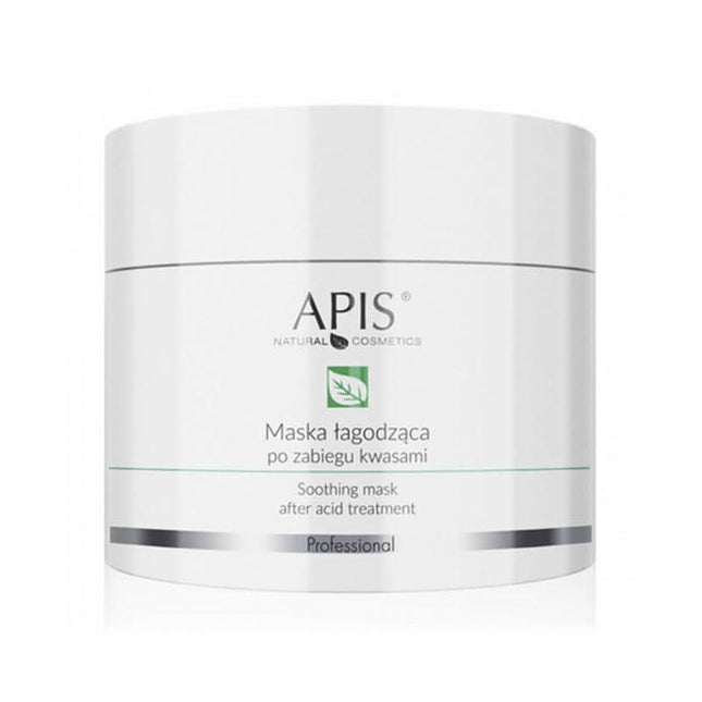 APIS raminanti kaukė po rūgštinių procedūrų 200 ml – kosmetika su cinku, kaolinu, arnikos ekstraktu