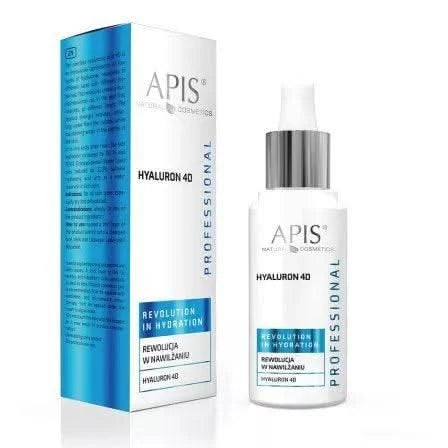 APIS REVOLUTION drėkinantis serumas hyaluron 4D 30ml – profesionalus hialurono rūgšties serumas odai drėkinti