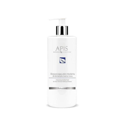 APIS valomasis micelinis vanduo veido ir akių makiažo šalinimui 500 ml – su hialurono rūgštimi, alaviju