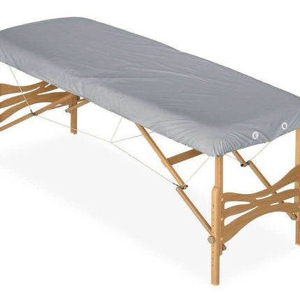 Habys C460 apsauginis masažo stalo užvalkalas 180x60 cm pilkas, atsparus aliejui – profesionali apsauga masažo salonams