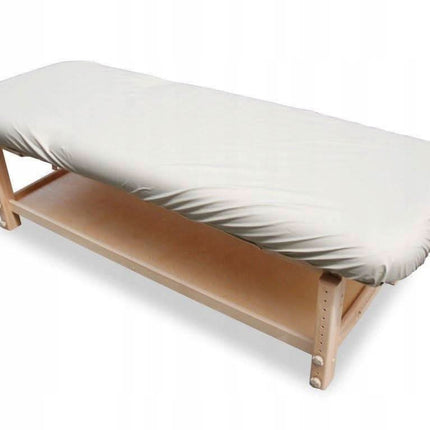 Habys C460 apsauginis masažo stalo užvalkalas Nova Beige 194x70cm atsparus aliejui profesionaliam salonui