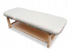 Habys C460 apsauginis masažo stalo užvalkalas Nova Beige 194x70cm atsparus aliejui profesionaliam salonui
