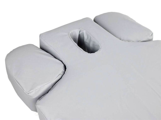 Habys Gemini Flex Grey apsauginis masažo stalo užvalkalas C460 198x74 cm – atsparus aliejui profesionaliam naudojimui