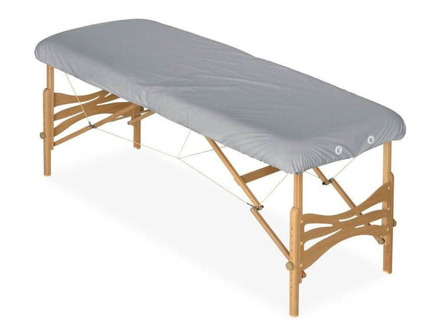 Habys C460 apsauginis stalo užvalkalas 180x70 cm pilkas, atsparus alyvai – profesionalus masažo stalo apsauginis dangalas salonams