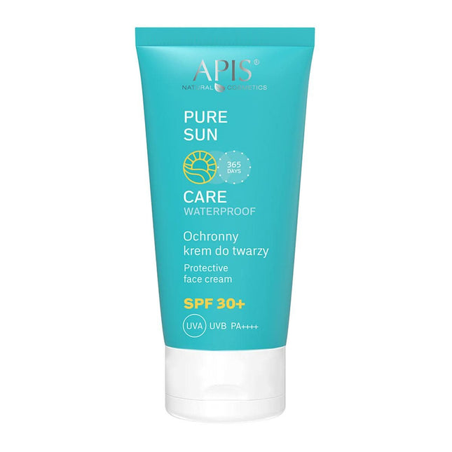 APIS apsauginis veido kremas SPF30 50ml – mikrokapsuliuotas UV filtras nuo UVA UVB, lengva tekstūra makiažo pagrindui