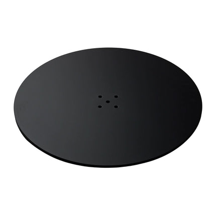 Apvalus kirpyklos kėdės pagrindas GABBIANO L010 Ø 50 cm, juodas