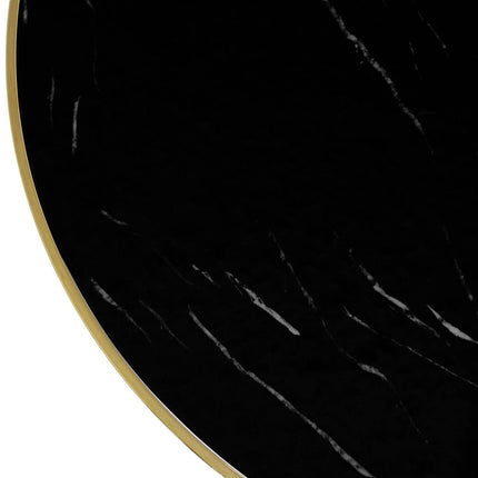 Mebel Elite TINGA apvalus stalas kirpyklų ir kosmetikos salonų interjero papildymui 100 cm