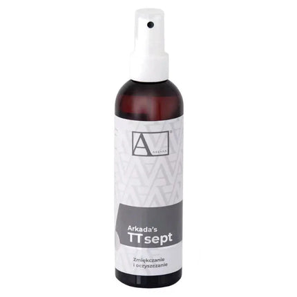 ARKADA TT Sept profesionali priemonė suragėjusiai odai 250 ml – pėdų ir rankų keratolitinis gelis salonams