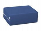 Habys atraminis kubas 40x30x15 cm Vinyl Flex K012 tamsiai mėlynas – ergonomiškas masažo stalo priedas klientų pozicionavimui