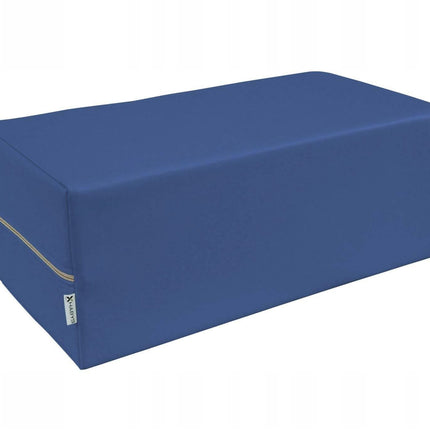 Habys Vinyl Flex K012 atraminis kubas 50x25x20 cm tamsiai mėlynas – profesionali masažo atrama salonams