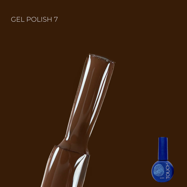 TOUCH Gel Polish gelinis lakas 07 9ml – ilgalaikis gelinis lakas profesionaliam manikiūrui