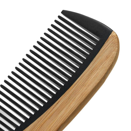 LOFT NN-09 bambuko kirpimo šukos kirpyklai – ilgaamžė BeautyKit įranga dideliam klientų srautui, tikslus ir ergonomiškas diza