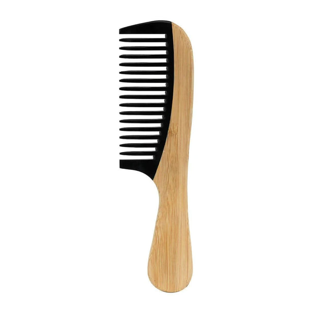 BeautyKit bambukinės šukos LOFT NN-09 19,3x5,4 cm – profesionalus kirpyklos įrankis kasdieniam naudojimui