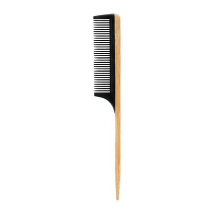 BeautyKit bambukinės šukos LOFT NN-09 22x3,3cm – profesionalios kirpyklos šukos plaukų sruogoms