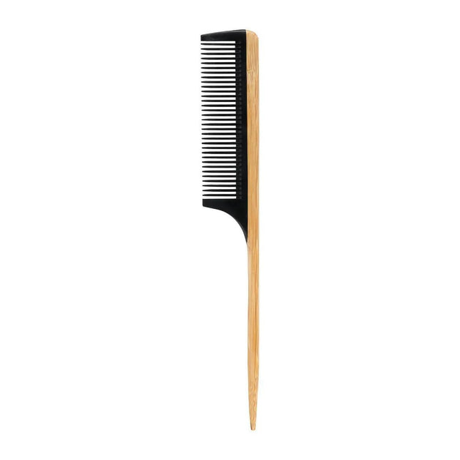 BeautyKit bambukinės šukos LOFT NN-09 22x3,3cm – profesionalios kirpyklos šukos plaukų sruogoms