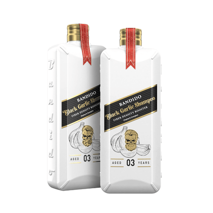 Bandido Black Garlic shampoo Plaukų šampūnas, 350ml - Beauty Kit