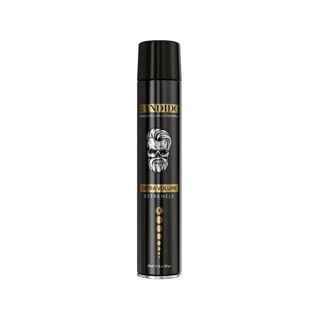 Bandido Black Hair Spray Extra Volume Extremely Plaukų lakas, 400ml - Beauty Kit
