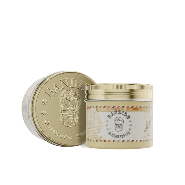 Bandido Classic Pomade 125ml – profesionali plaukų pomada tvirtai fiksacijai ir blizgesiui salone