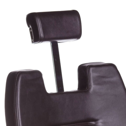 HEKTOR BH-3208 barberio kėdė ruda – klasikinis retro dizainas, tinkamas vyriškų kirpyklų ir barber shop įrangai
