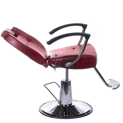 BS BH-3208 barberio kėdė su ergonomiška atrama ir reguliuojamu aukščiu – ideali barber salonams