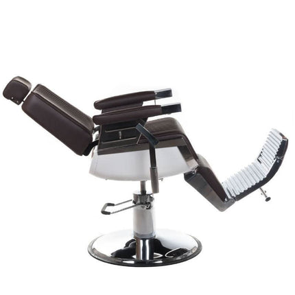 LUMBER BH-31823 barberio kėdė – stilingas baldas šiuolaikiniam vyrų grožio salonui