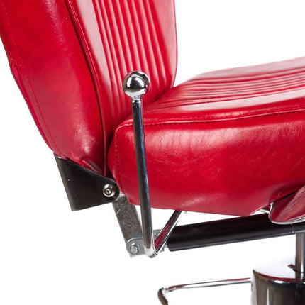 OLAF BH-3273 kirpyklos kėdė: reguliuojamas atlošas ir aukštis – optimalu profesionaliam barberių darbui