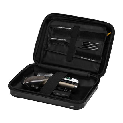 BeautyKit barberio lagaminas kirpimo įrankiams — patogus nešiojimas vizitų pas klientus metu