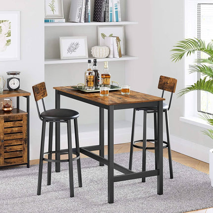 Modernios baro kėdės kirpyklos laukiamajam – Hurtmeblowy LBC069B81 komplektas 2 vienetu