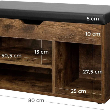 LHS30BX spintelė batams su patogiu suoliuku – salonų ir kirpyklų laukiamasis