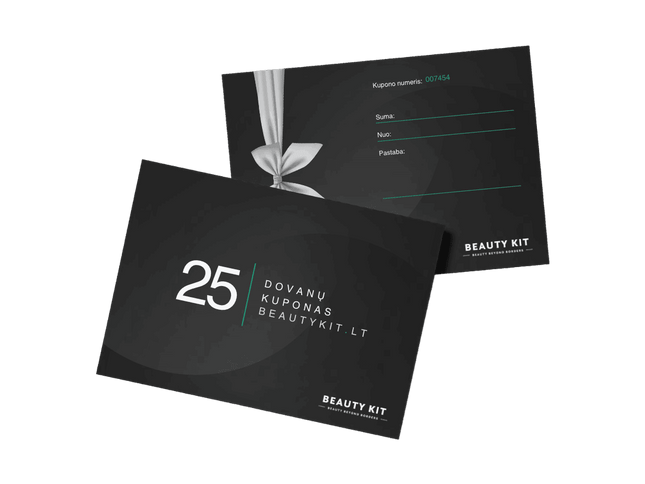 Beauty Kit dovanų e-kuponas (25 EUR) - Beauty Kit
