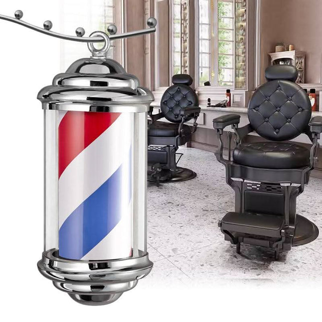Besisukantis šviestuvas-lempa Barber Pole, 38 cm - Beauty Kit