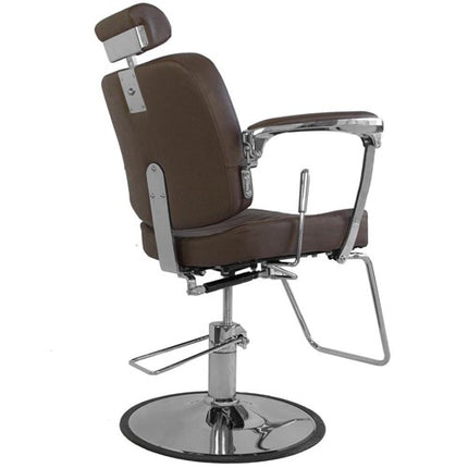 Barberio kėdė hidraulinė BJORN BH-3318, matinė ruda