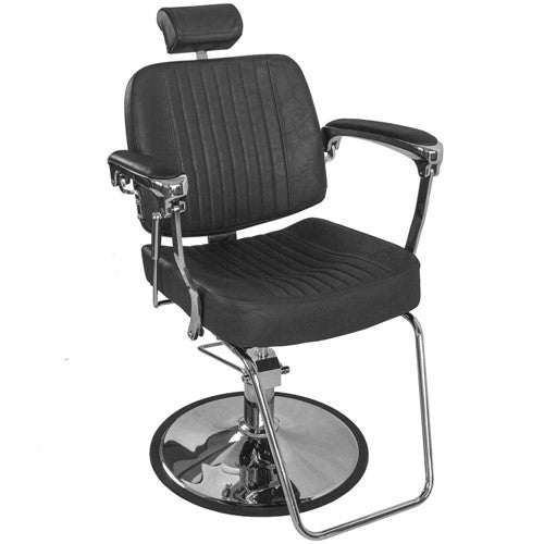 Barberio kėdė BJORN BH-3318, juoda matinė