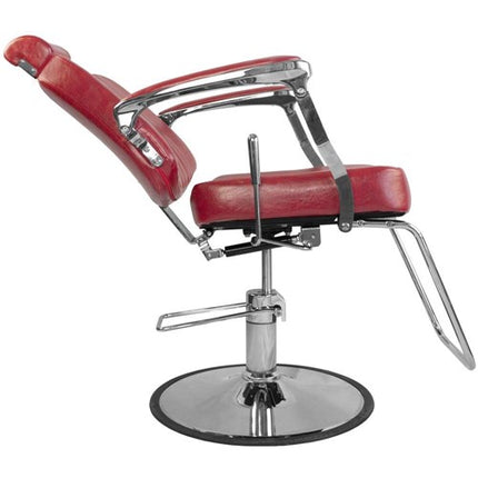 Barberio kėdė BJORN BH-3318, raudona