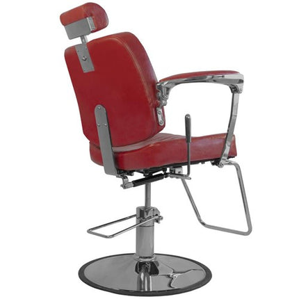 Barberio kėdė BJORN BH-3318, raudona