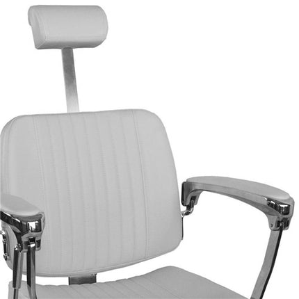 Barberio kėdė hidraulinė BJORN BH-3318, šviesiai pilka