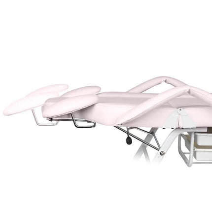 Ivette BeautyKit rožinė kėdė – ilgalaikė meistro darbo vieta blakstienų ir veido procedūroms