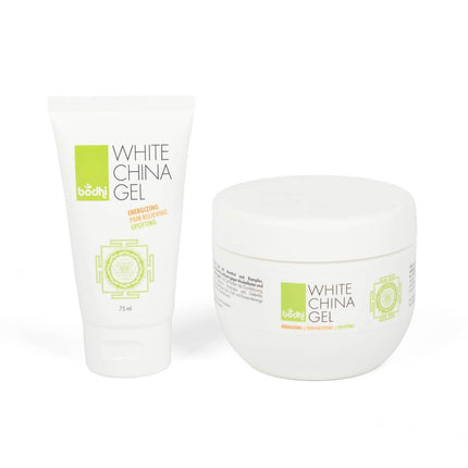 Bodhi Yoga White China Gel atgaivinantis masažo gelis 300ml – profesionaliam kūno masažui salone