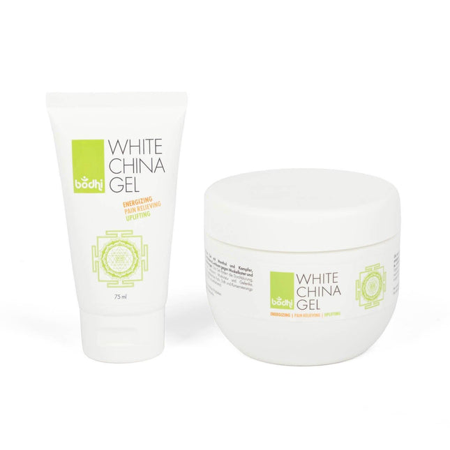 Bodhi Yoga White China Gel atgaivinantis masažo gelis 300ml – profesionaliam kūno masažui salone