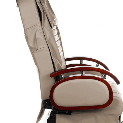 Pedikiūro kėdė su masažu BR-3820D, latte