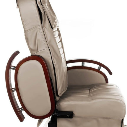 Pedikiūro kėdė su masažu BR-3820D, latte