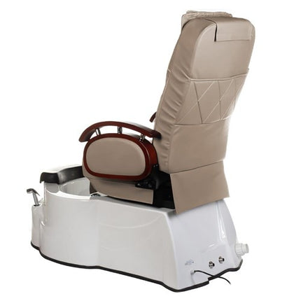 Pedikiūro kėdė su masažu BR-3820D, latte