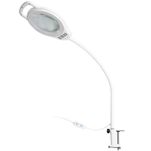 LED lempa SONOBELLA BSL-07 tvirtinama prie stalo 12 W, balta