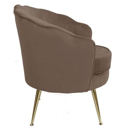 Minkštas fotelis LUGANO BX-LE69, rudas