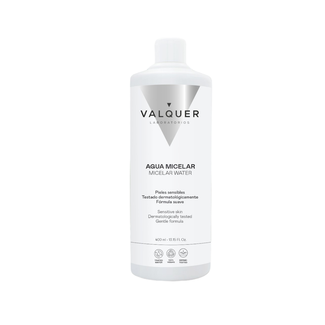 Valquer Laboratorios BULLON micelinis vanduo jautriai odai 400ml – švelnus veido valymas salonams