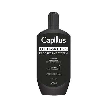 Capillus Ultraliss Nanoplastia 3 žingsnių plaukų tiesinimo procedūra – drėkinimo rinkinys be formaldehido kirpykloms