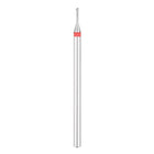 EXO PRO CARBON CUTTER BALL rutulio formos frezos antgalis 1,0 mm raudonas manikiūrui pedikiūrui